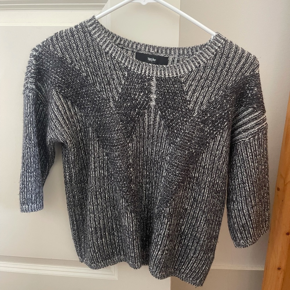 target cropped half sleeve sweater
